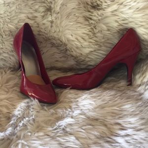Red Fioni Heels